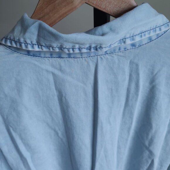 Speed Control Acid Wash Long Sleeve Dress - Size 2X - Picture 7 of 7